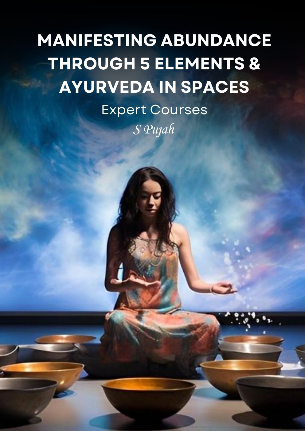 Manifesting Abundance Through 5 Elements & Ayurveda brochure cover